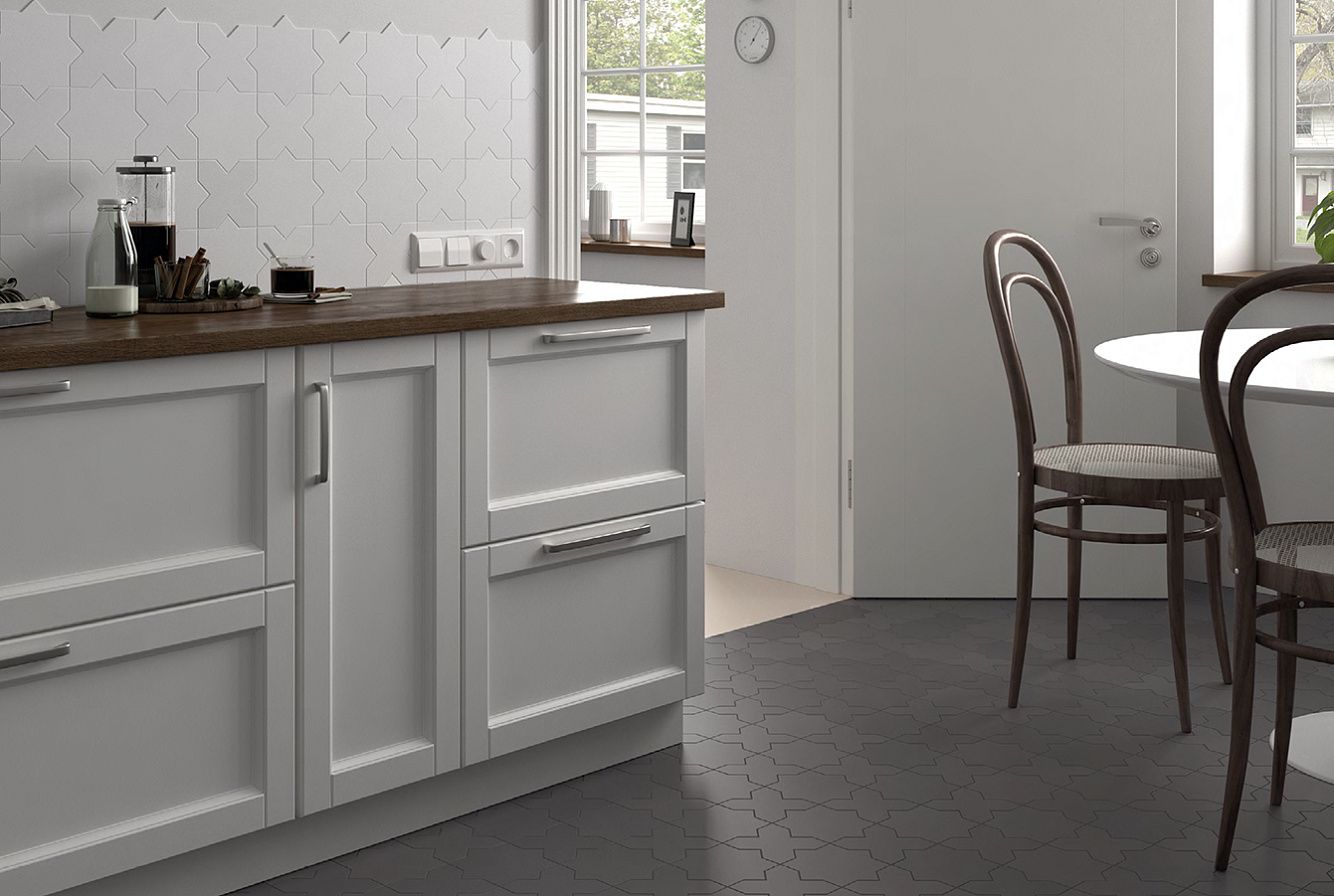 PORTO /  STAR WHITE, BLACK / CROSS WHITE, BLACK